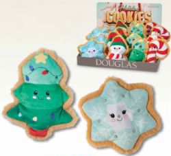 PELUCHE - BISCUITS DE NOËL ASST 5